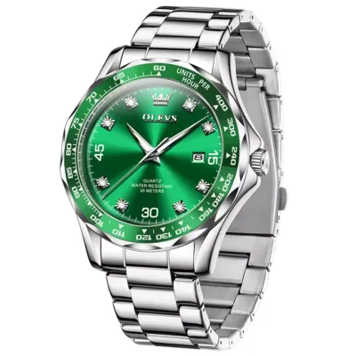 OLEVS 9988 Mens Watch High Quality Sports Waterproof Luminous Water Ghost Men Watch Top Luxury Brand Quartz Watch for Men